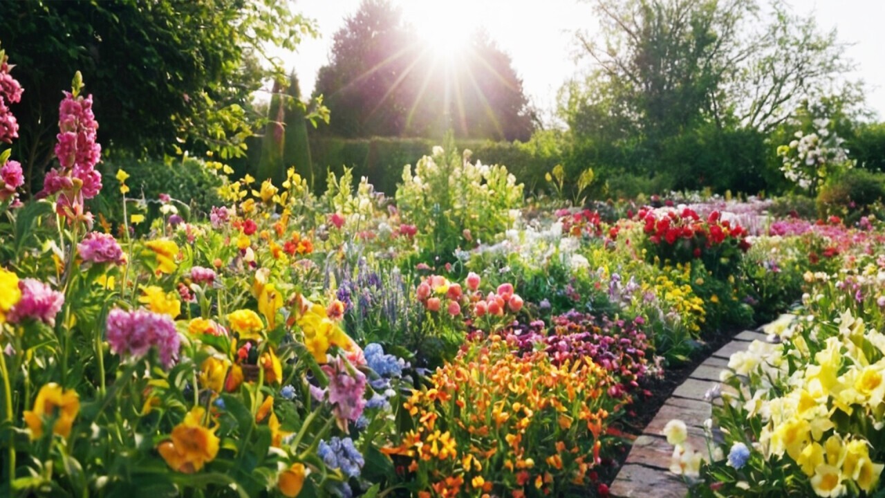 Flower garden