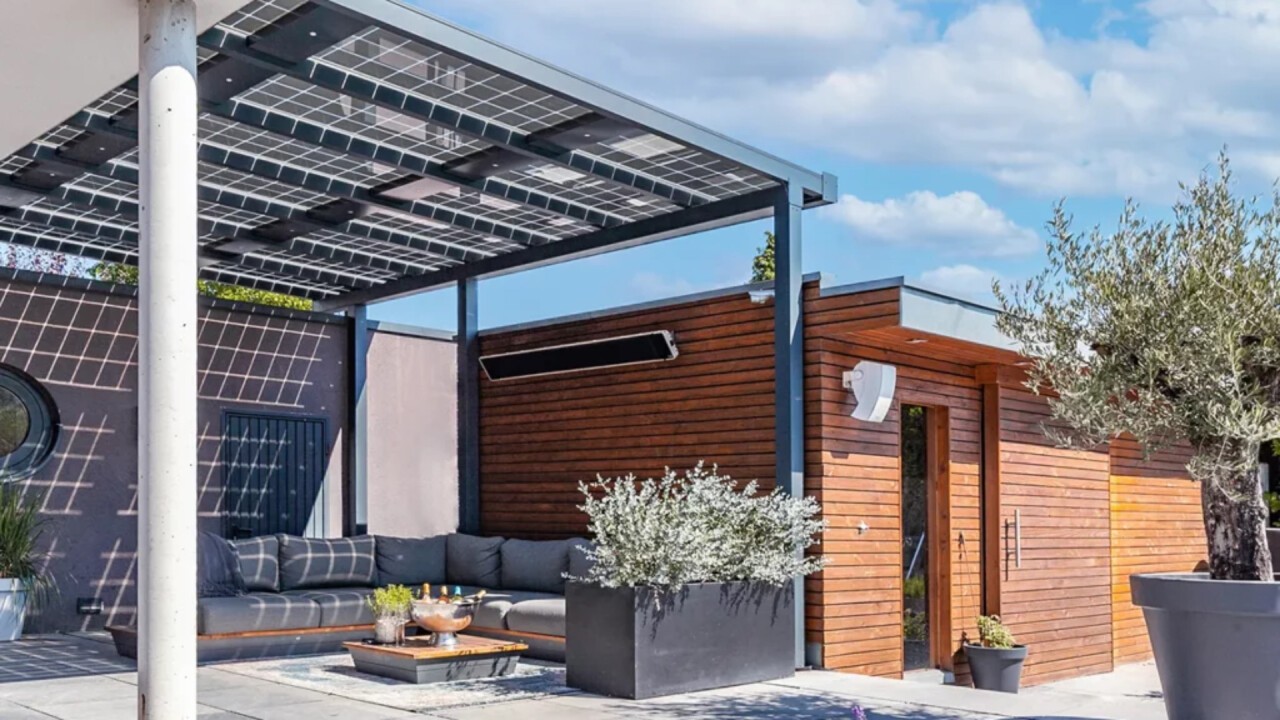 Solarterrasse aus Aluminium