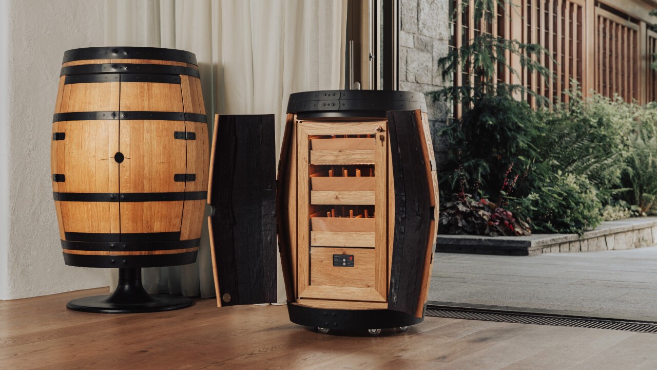 350 L Fass Humidor "Winston" & 225 L Fass Humidor "Romeo"